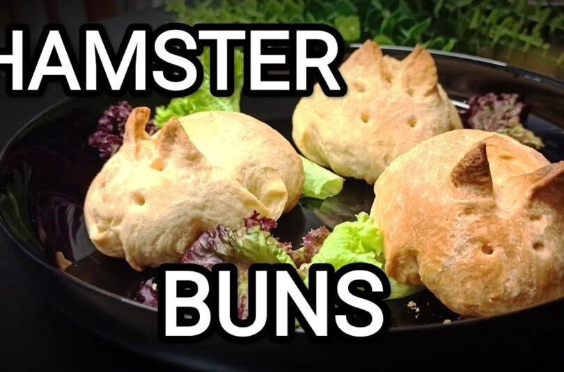 The cutest hamster buns! Better than regular bread! No eggs,no milk!