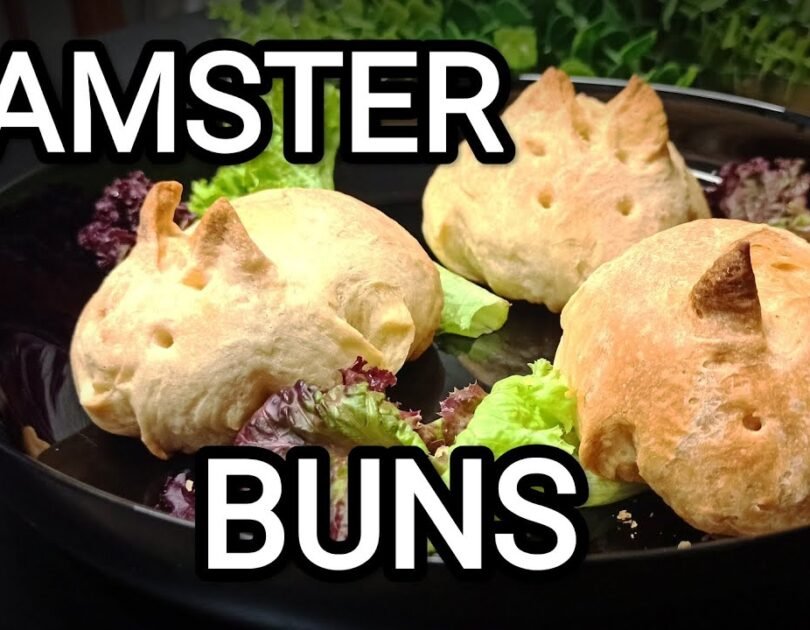 The cutest hamster buns! Better than regular bread! No eggs,no milk!