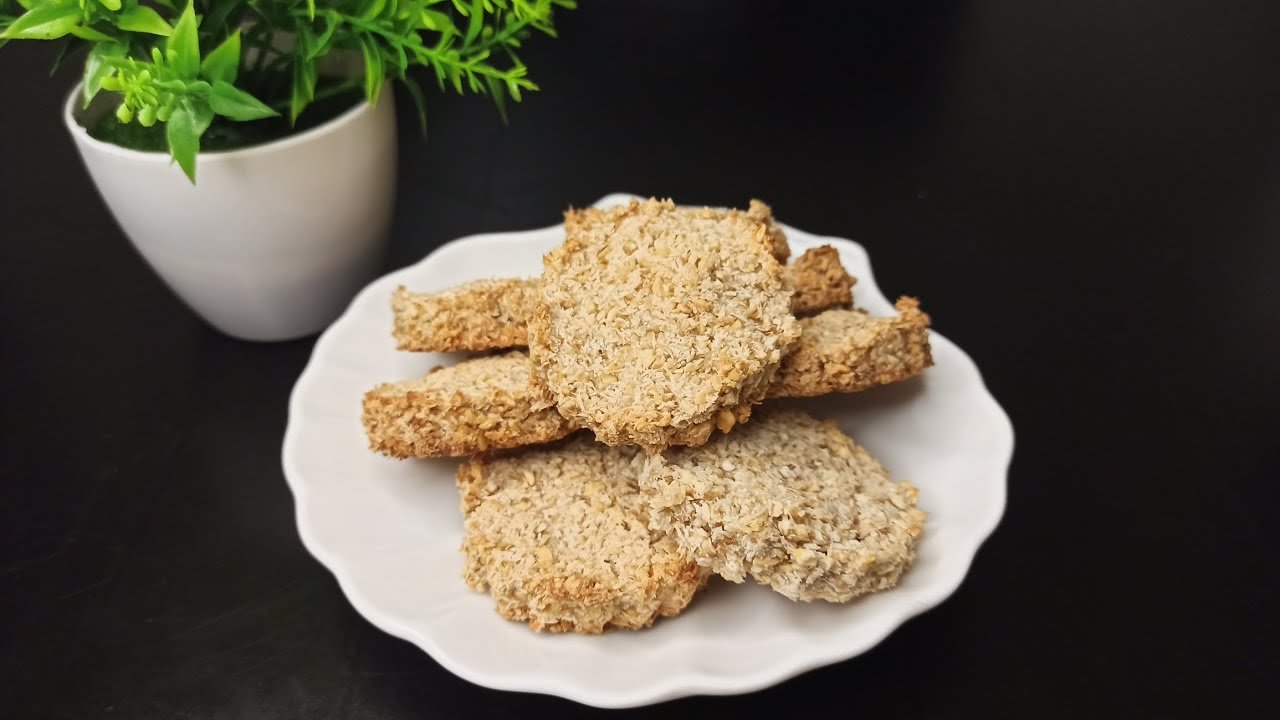 Oatmeal Cocpnut Cookie Recipe! No eggs, no milk!