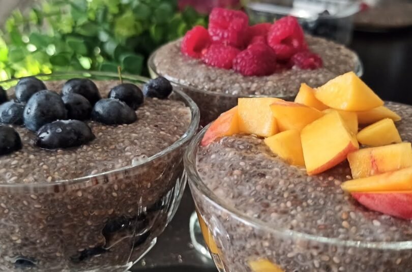 The best chia seeds recipe without sugar! Diet dessert!