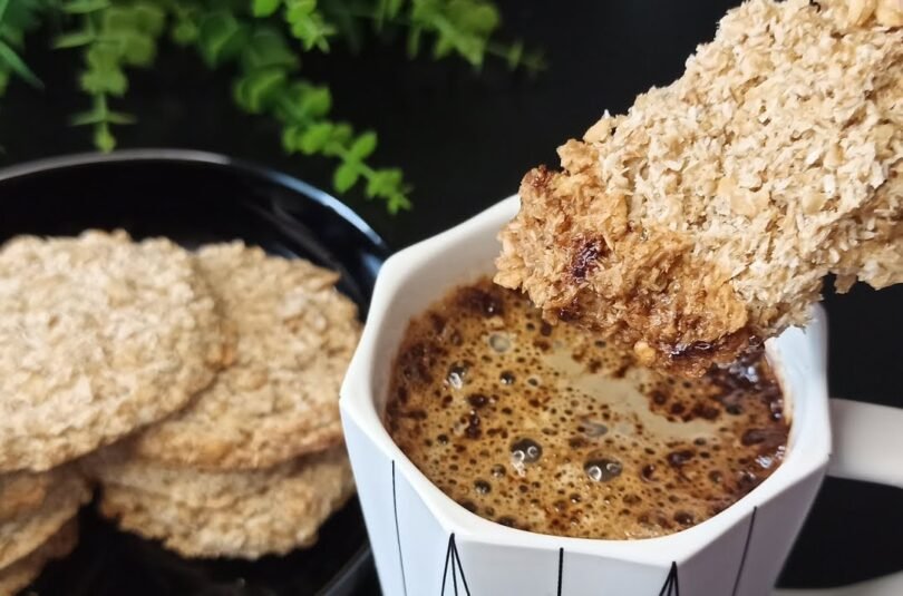 Leftovers from plant-based milk?! Vegan cookie recipe without flour, without milk and without eggs!